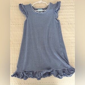 Classic Whimsy Casual Striped Dress